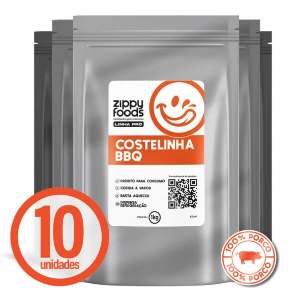 CAIXA RECHEIO COSTELINHA BBQ - 10 KG