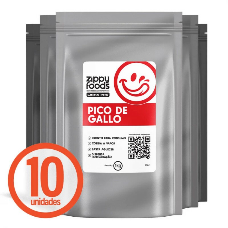 CAIXA MOLHO PICO DE GALLO - 10 KG