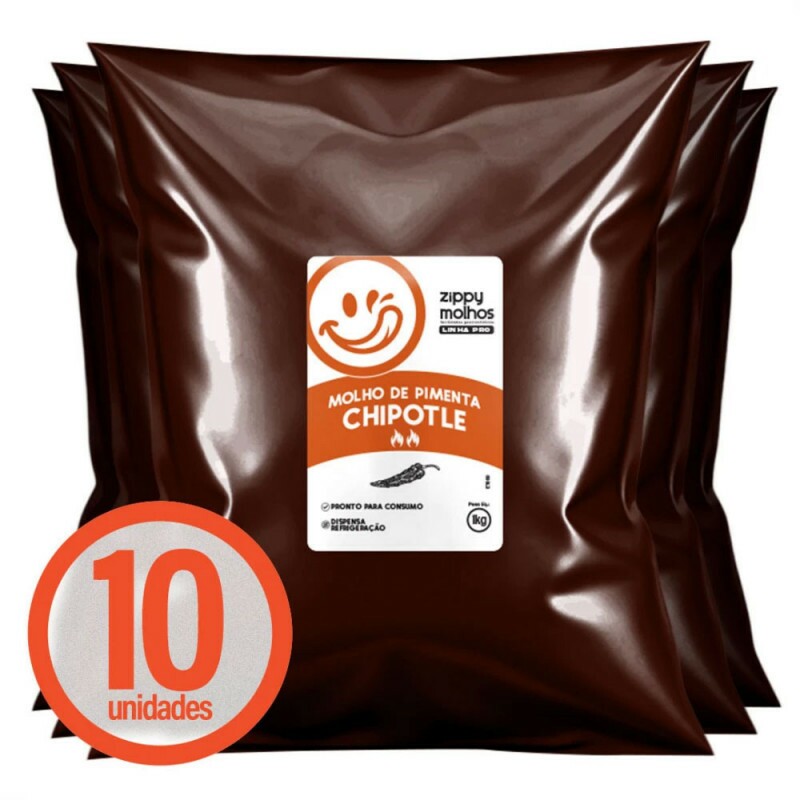 CAIXA MOLHO PIMENTA CHIPOTLE - 10 KG