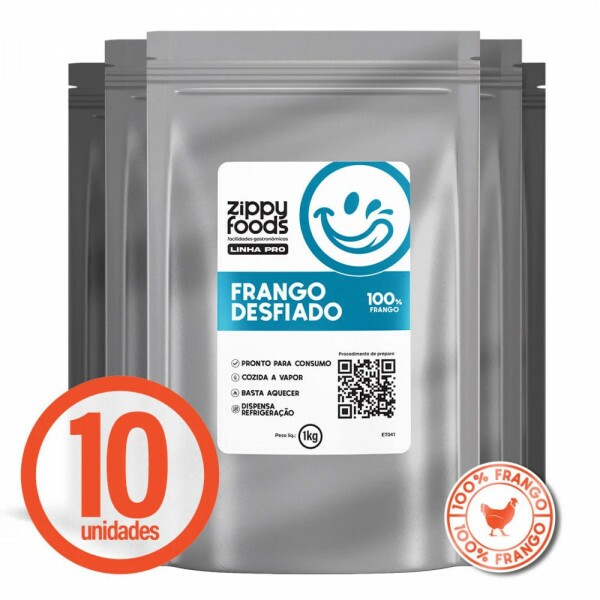 CAIXA RECHEIO FRANGO DESFIADO - 10 KG