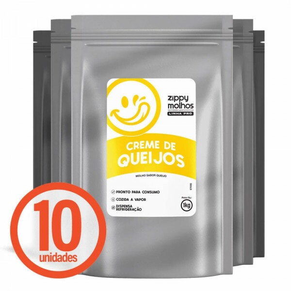 CAIXA RECHEIO CREME DE QUEIJOS - 10KG